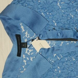 Banana Republic Lace Button Top